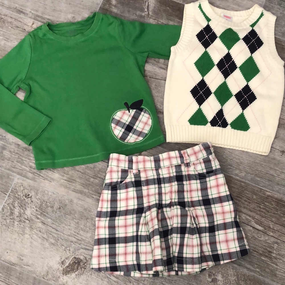 Girls’ Gymboree Velour Pant Jacket Set 5